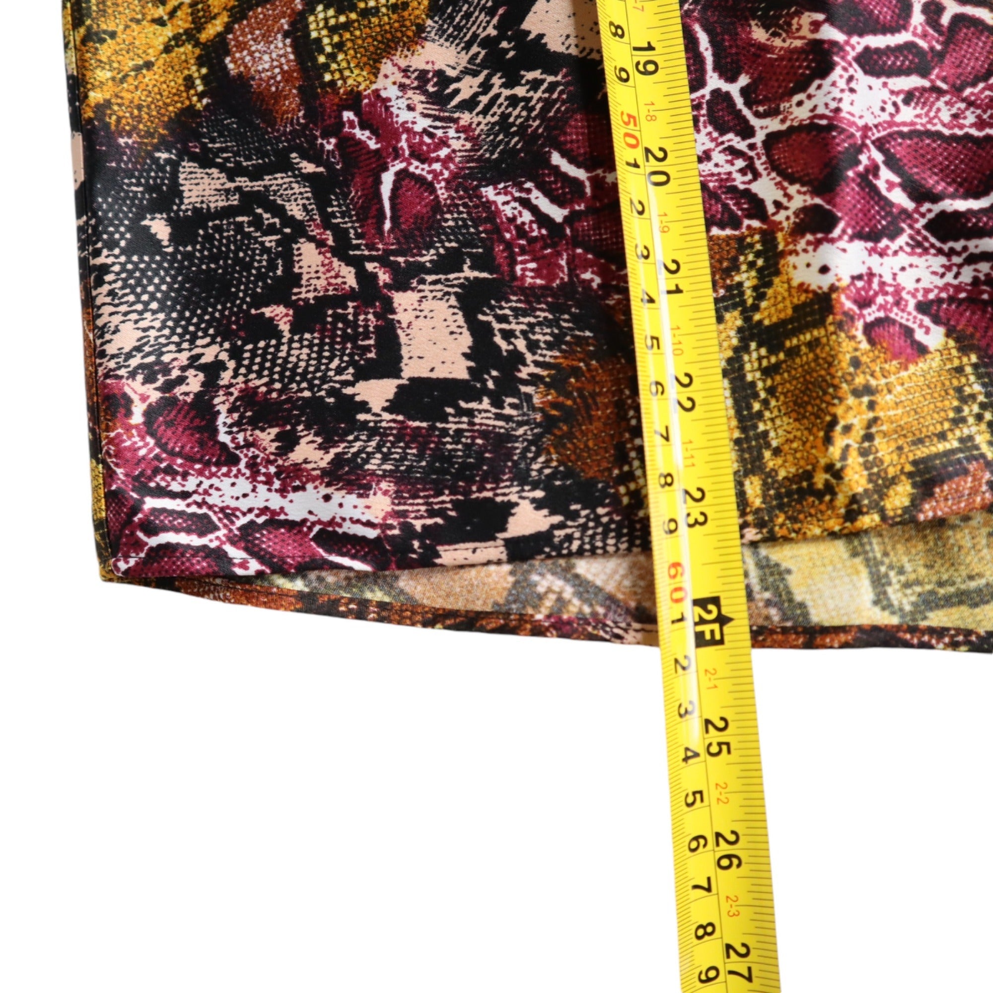 Andrew Marc New York Women's Size XS Multicolor Snack Print Blouse NWT
