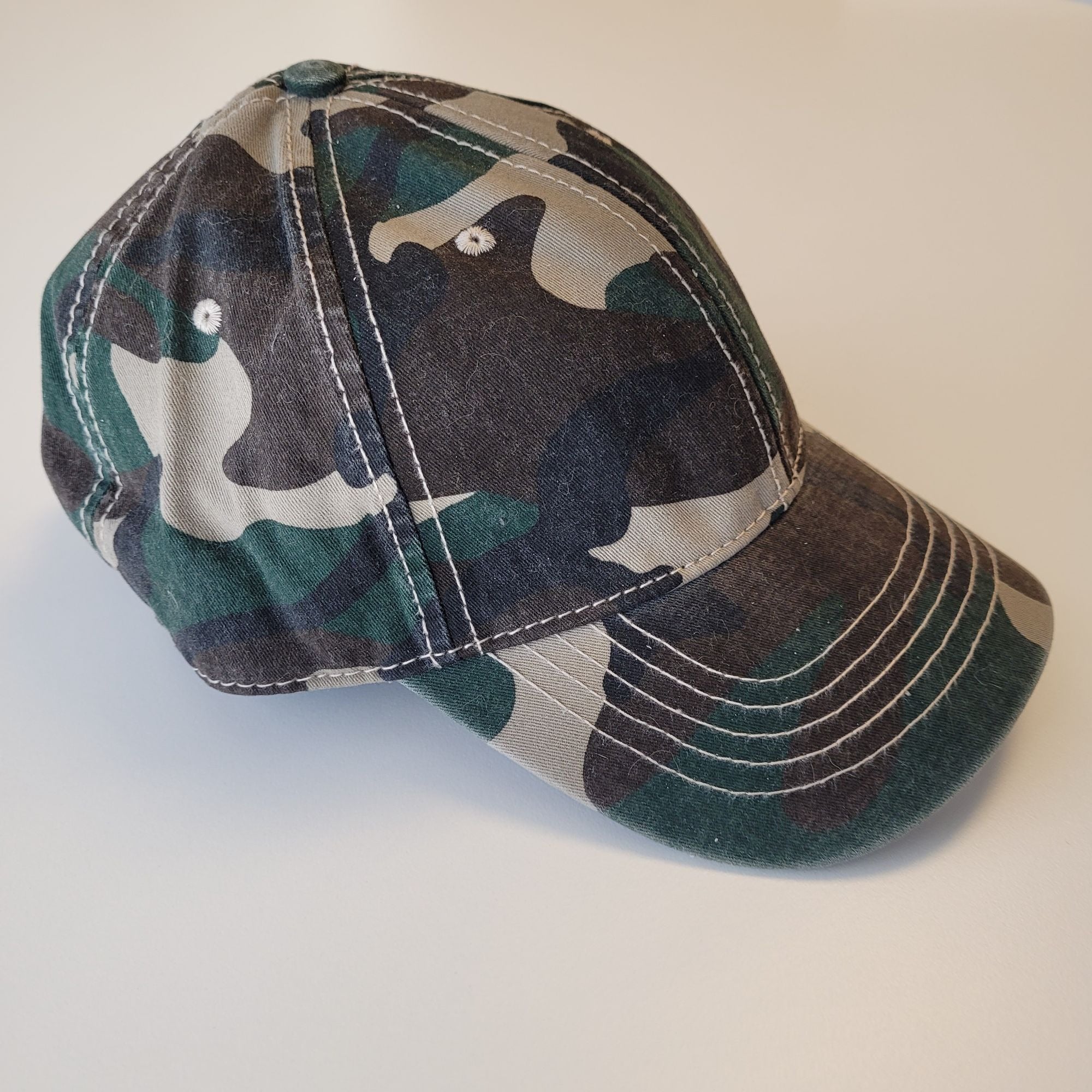 Time and True Fatigue Camo Cap One Size, New with Tags