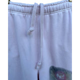 Boys Lie EAT YOUR HEART OUT Light Pink Sweatpants Women's Size Medium