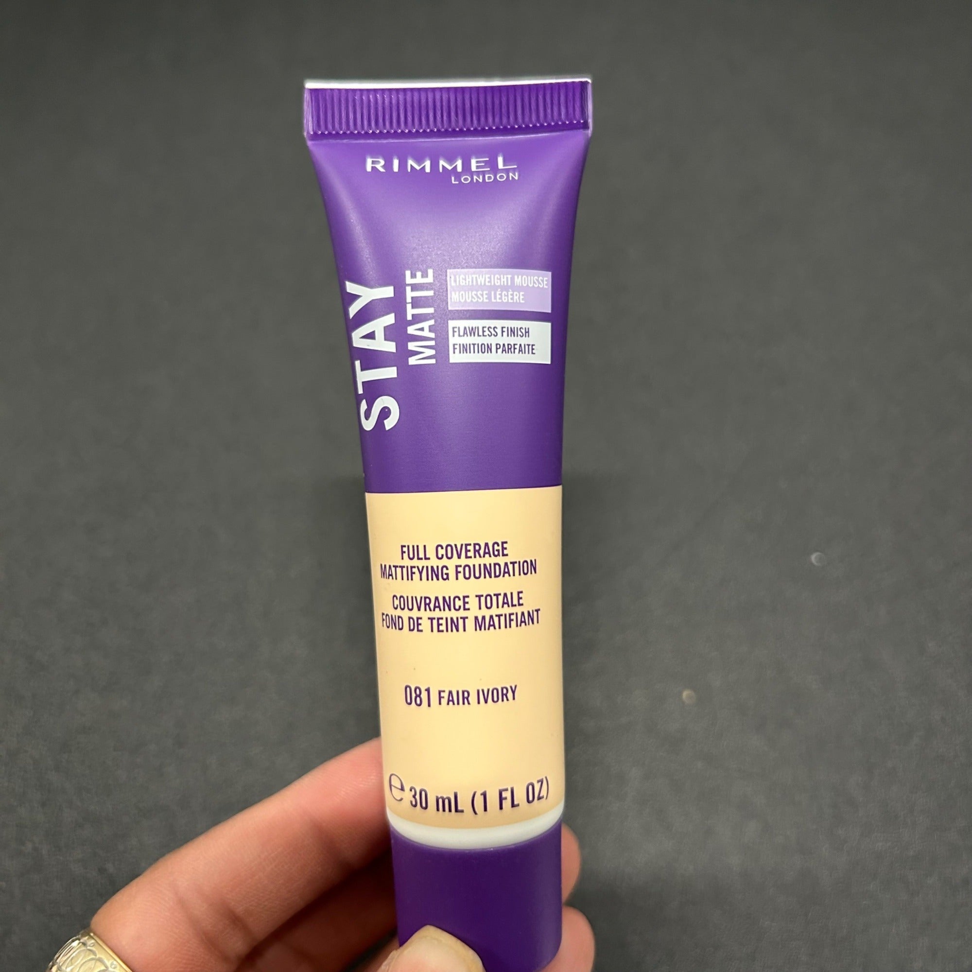 Rimmel London (3 Pack) Stay Matte Foundation 081 Fair Ivory 1 Fl Oz
