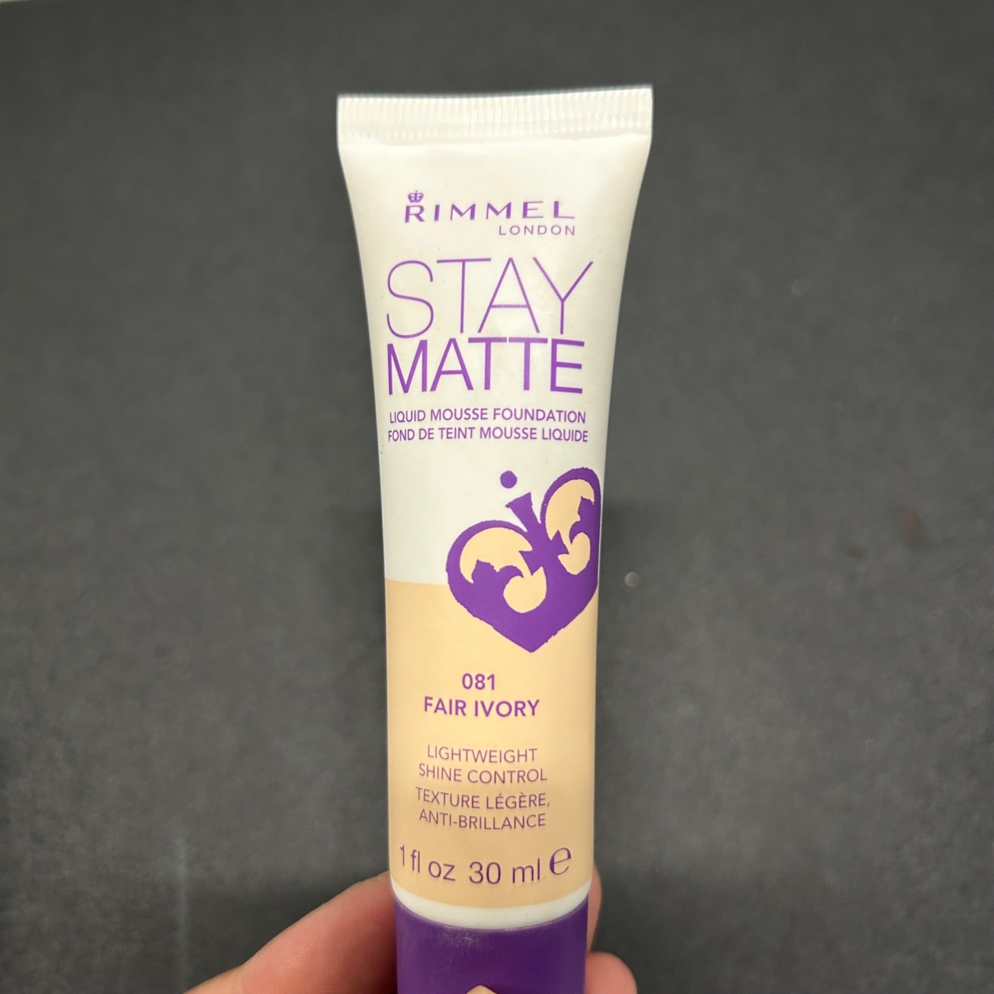 Rimmel London (3 Pack) Stay Matte Foundation 081 Fair Ivory 1 Fl Oz