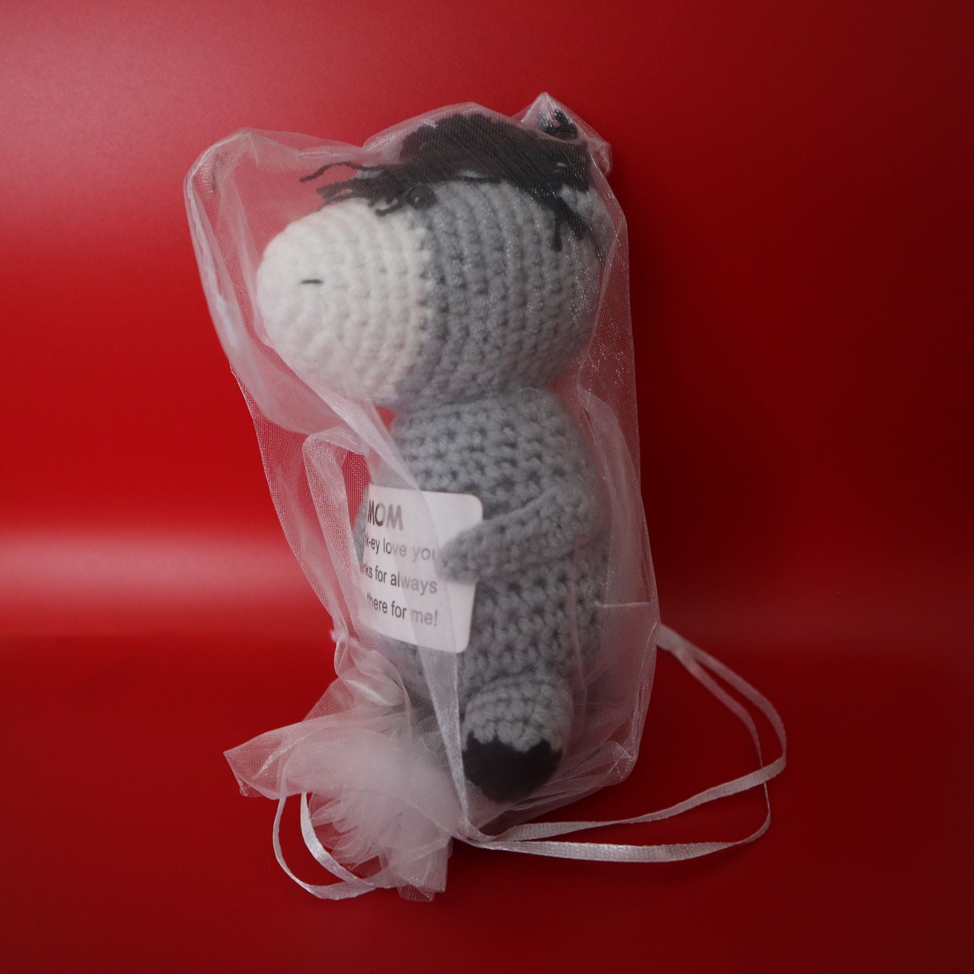 Emotional Support Crochet Donkey