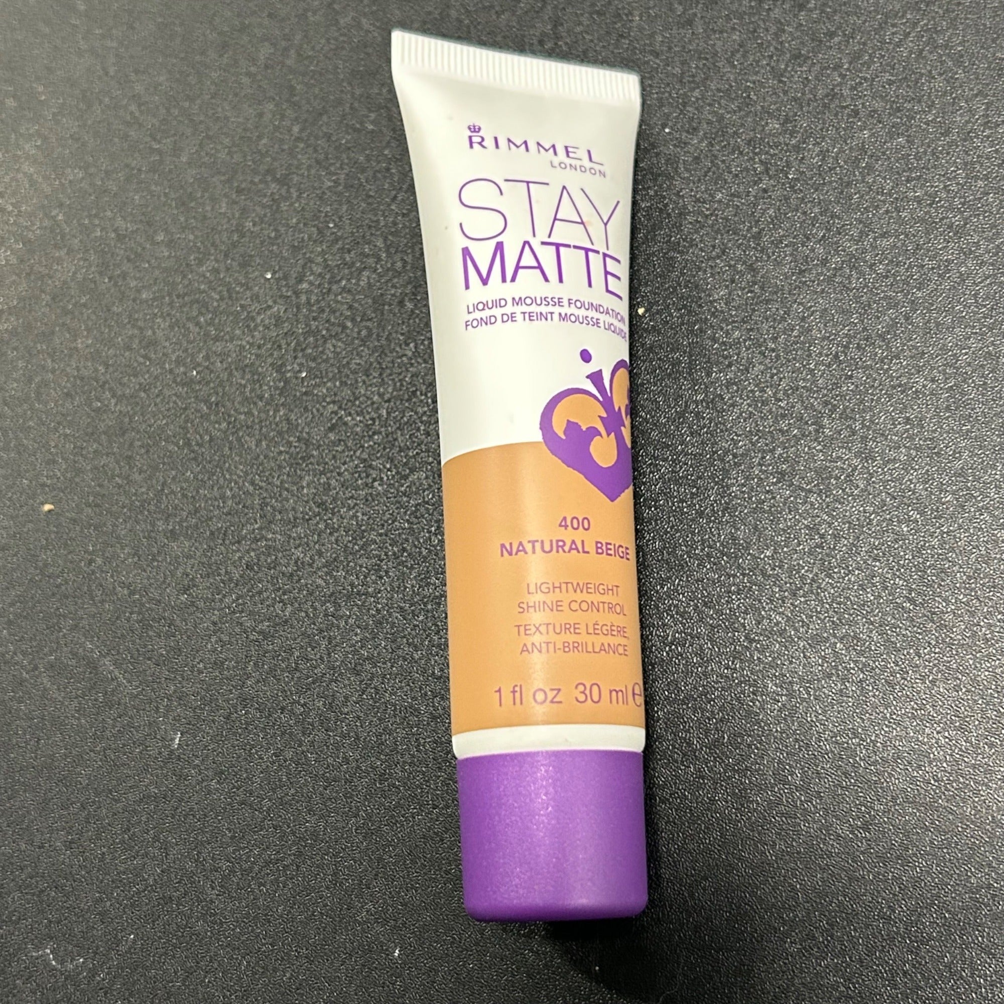 Rimmel Stay Matte Liquid Mousse Foundation 400 Natural Beige 1 Fl Oz