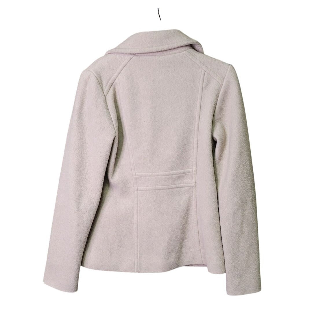 CG-20 Rosette By BeCool Women's Soft Beige Button-Front Peacoat Jacket Size Small