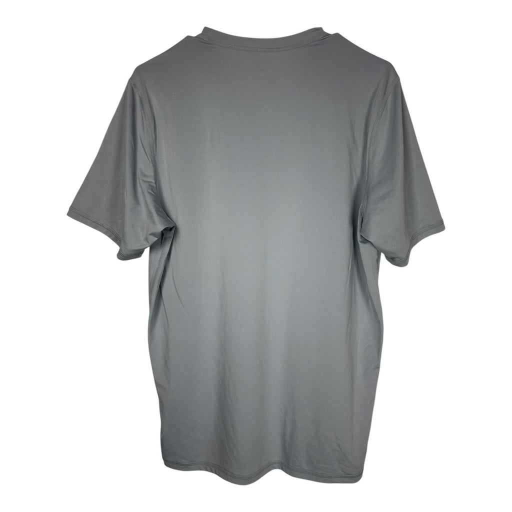 Hurley Mens Grey Short Sleeve Logo Graphic T-Shirt Size M