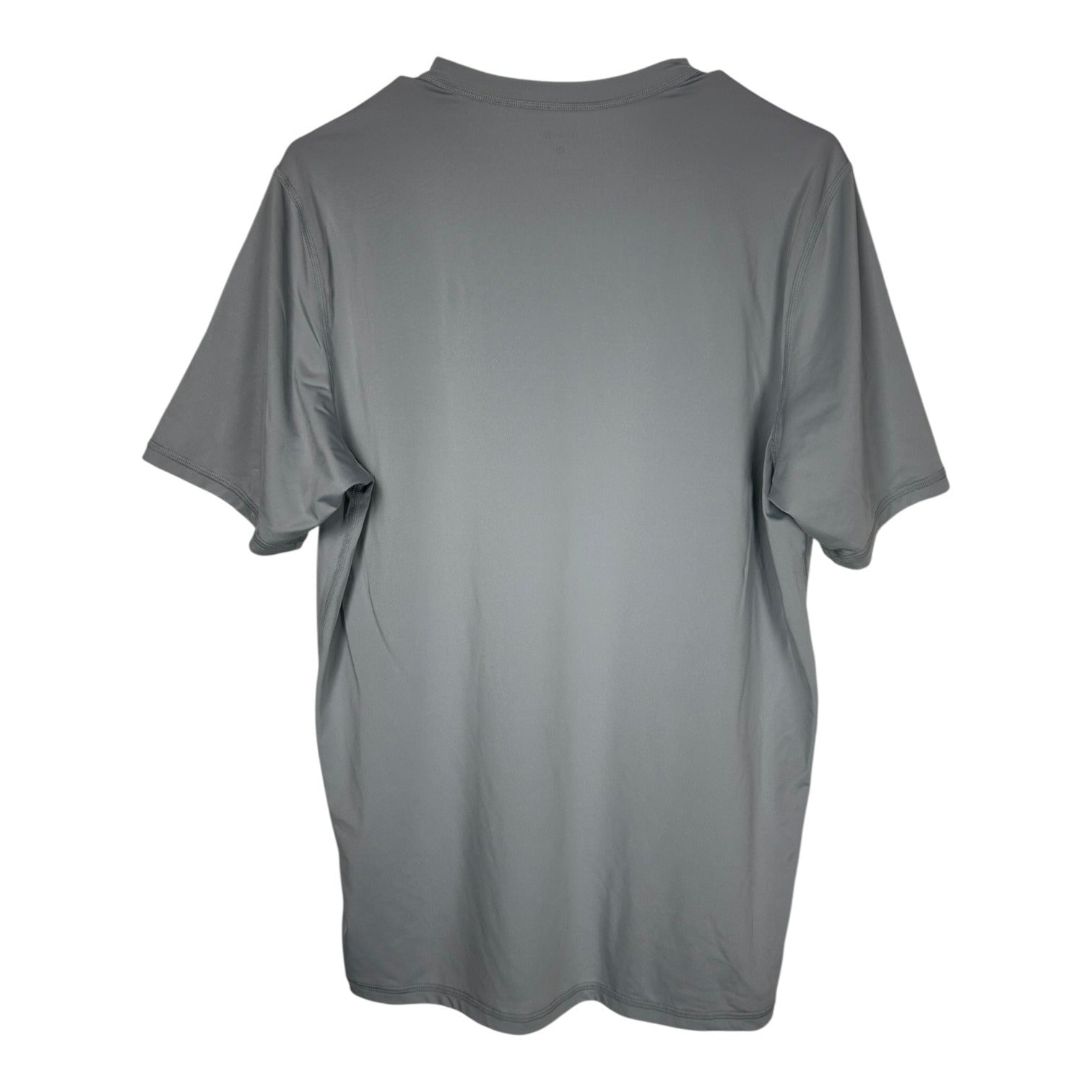 Hurley Mens Grey Short Sleeve Logo Graphic T-Shirt Size M
