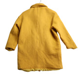 Queens Rabbit Mustard Yellow Wool Jacket, Women's XS