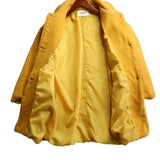 Queens Rabbit Mustard Yellow Wool Jacket, Women's XS