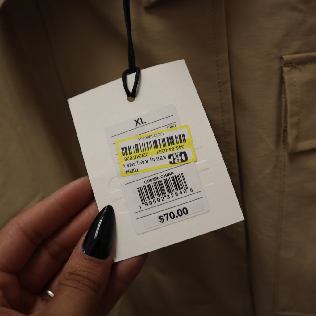 K-247 KBB by KAHLANA Women's 'the Cinched Anorak Jacket