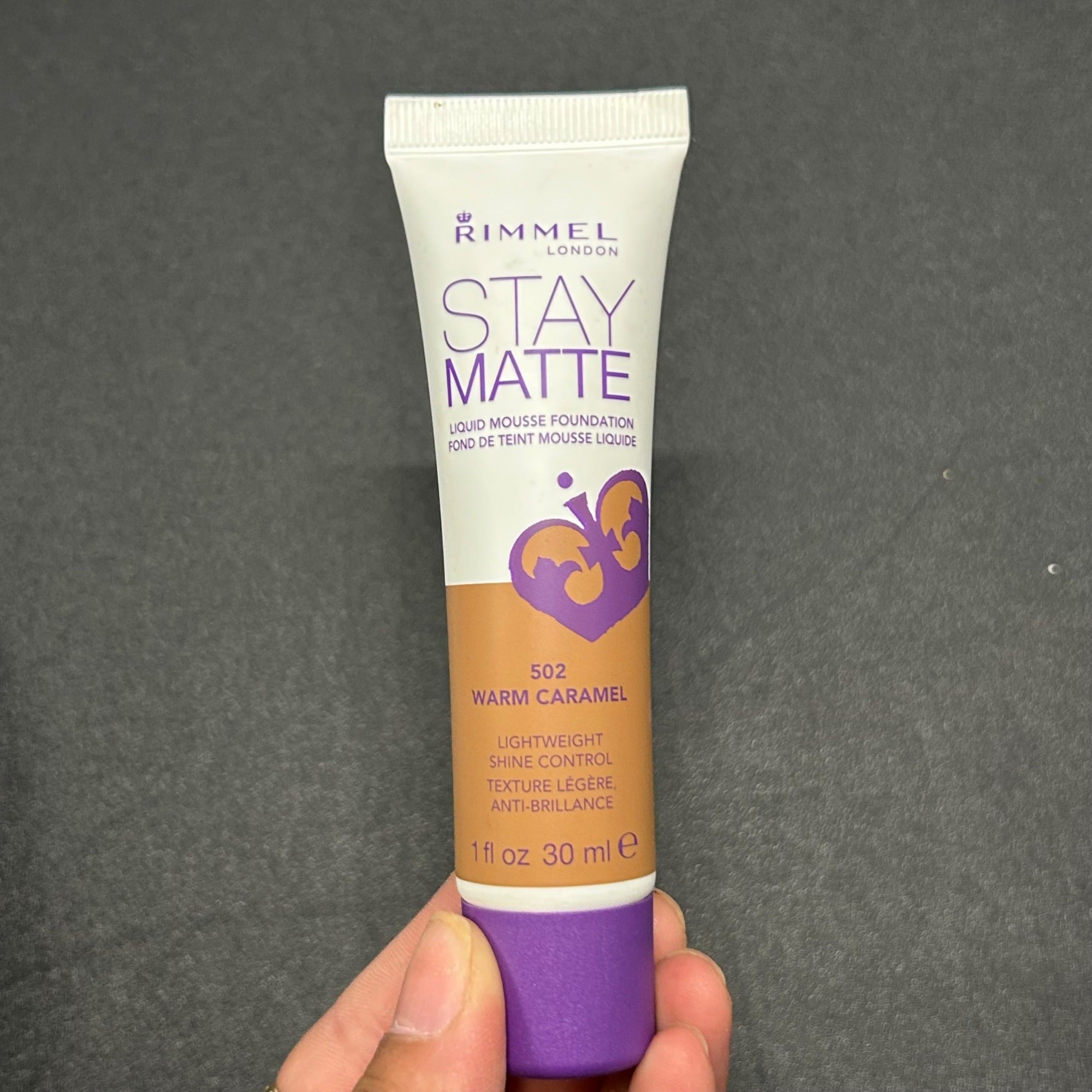 Rimmel London 2 PK Stay Matte Liquid Mousse Foundation Warm Caramel 502 1oz