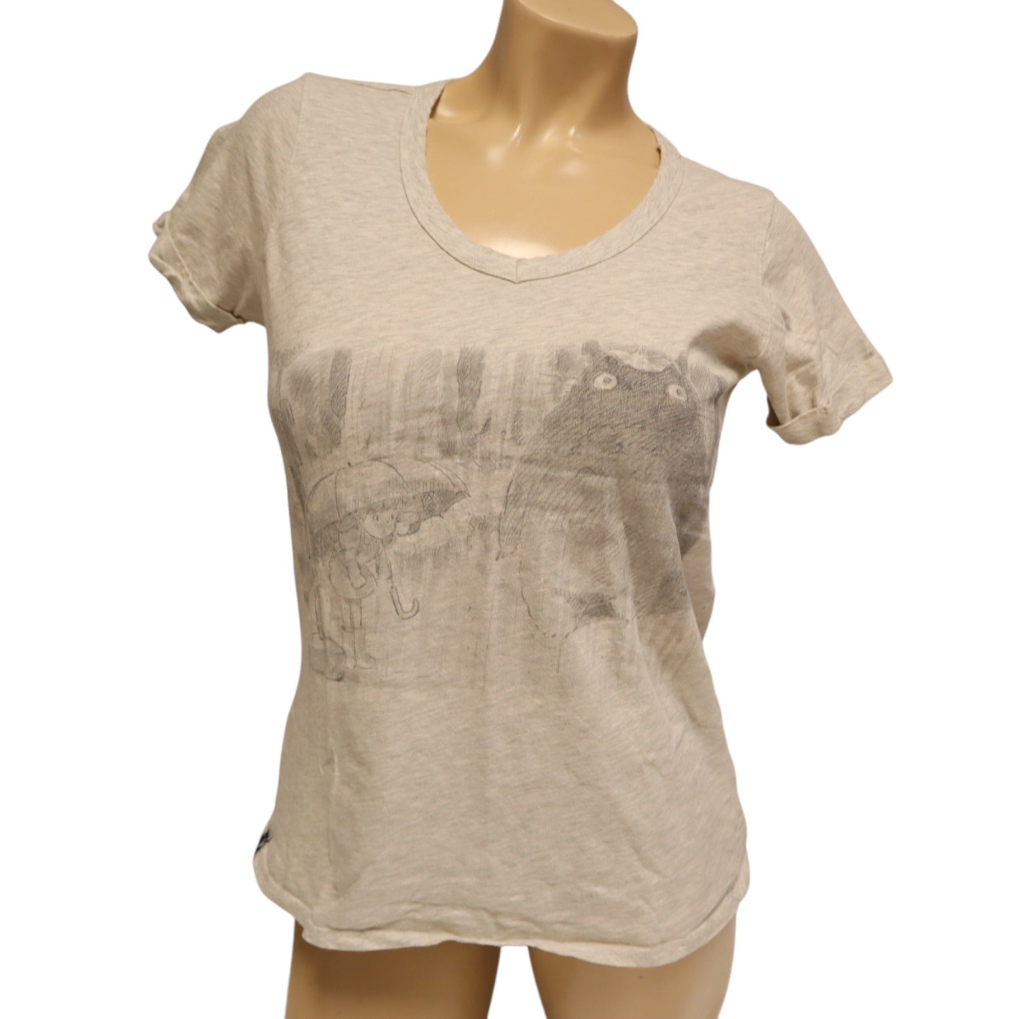 My Neighbor Totoro Women's Graphic Tee By Her Universe Size Small
