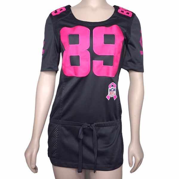 Ditka 89 NFL Chicago Bears Breast Cancer Awareness Jersey Women's Size XS