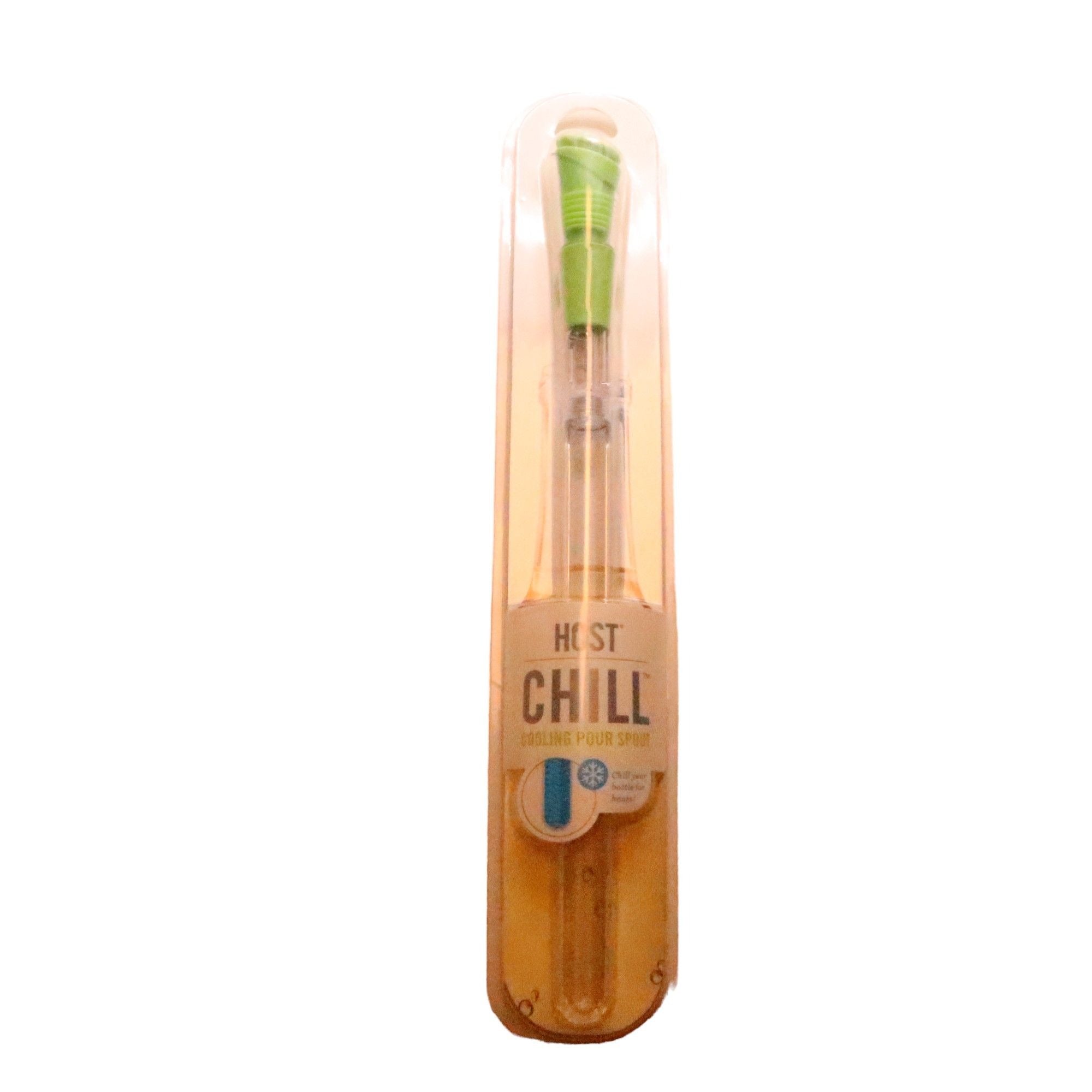 Host CHILL Cooling Pour Spout in GREEN. Cool, Pour & Preserve