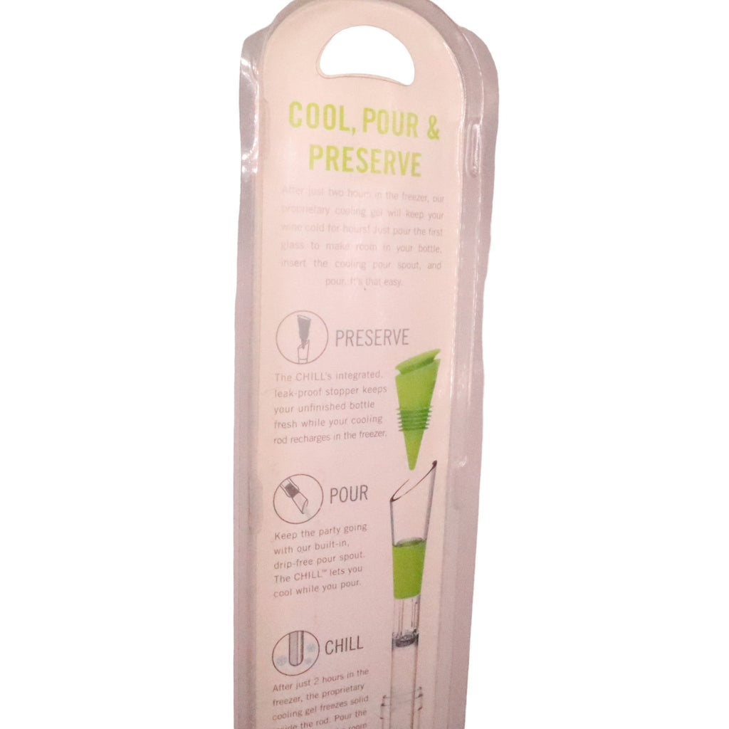 Host CHILL Cooling Pour Spout in GREEN. Cool, Pour & Preserve