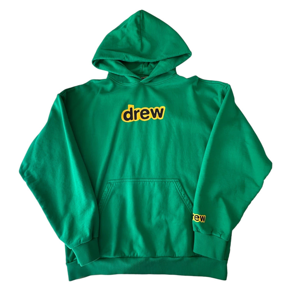 Drew House "DREW" Secret Green Hoodie Pullover Sweater Men's Size Medium