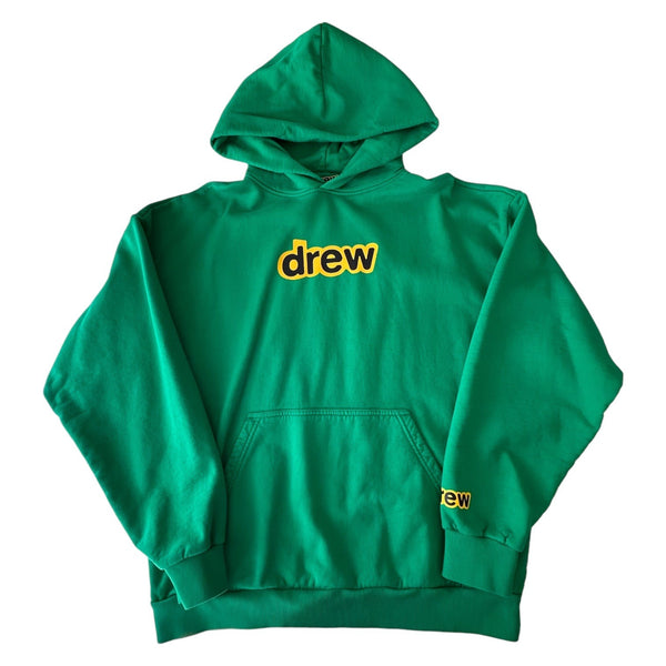 Drew House "DREW" Secret Green Hoodie Pullover Sweater Men's Size Medium