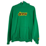 Drew House "DREW" Secret Green Hoodie Pullover Sweater Men's Size Medium