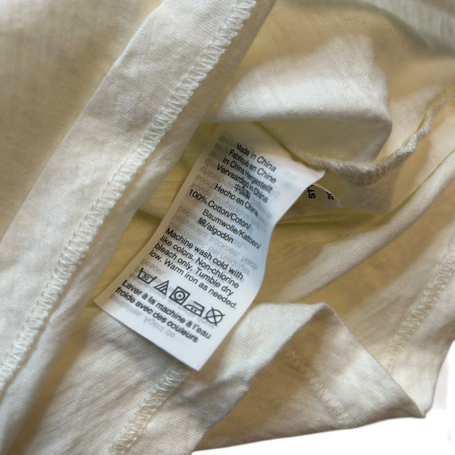 J.Crew Tanti Baci White Graphic Tee Shirt Women's Size Small