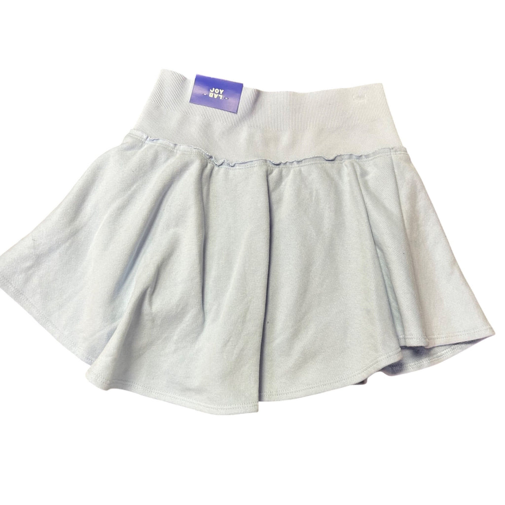 K-309 JoyLab Womens 3.25" High-Rise Light Blue Skort Built-In Shorts Size Small