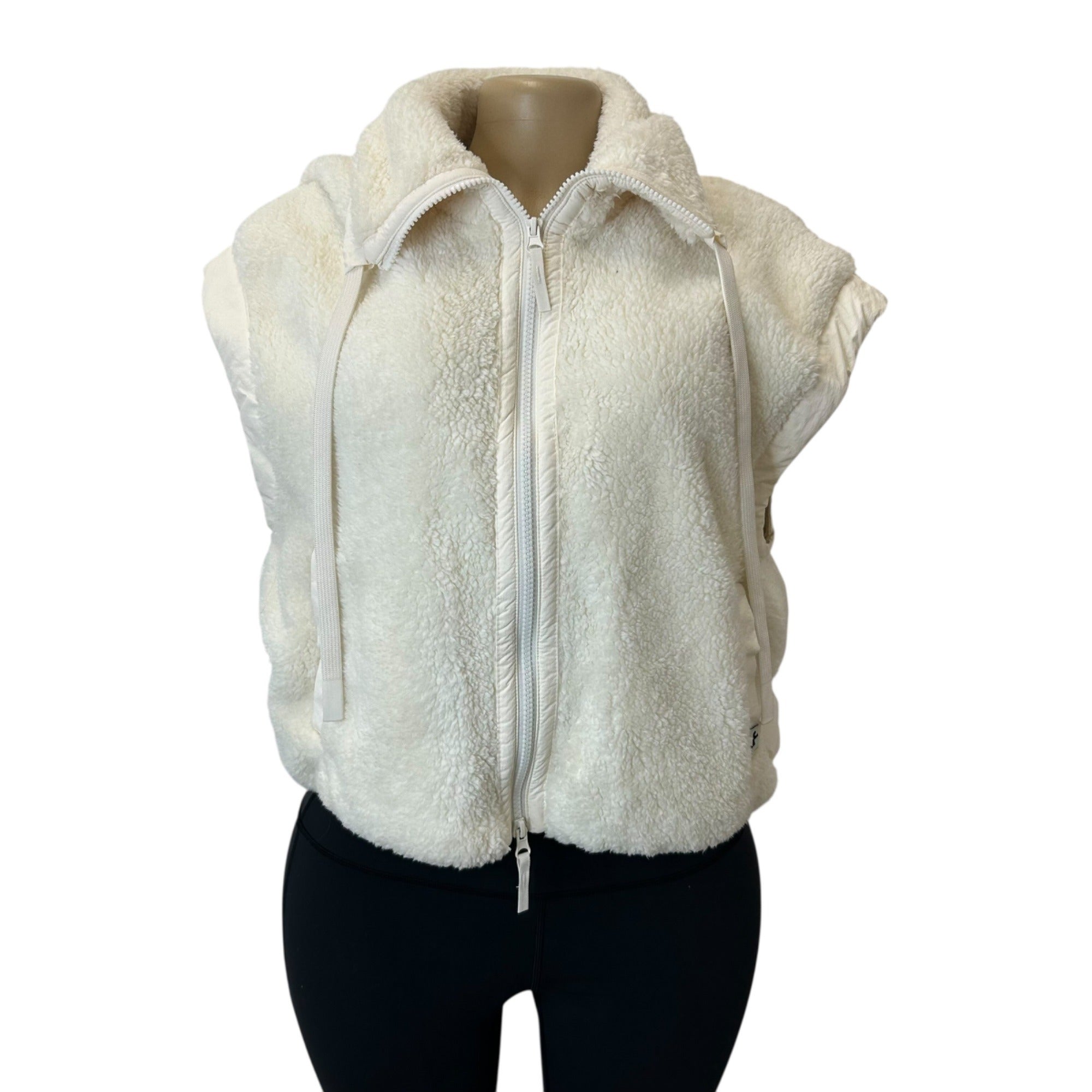 K-90  JoyLab Women's Medium High Pile Vest - Cream