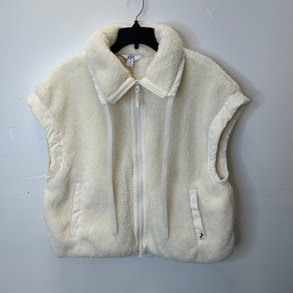 K-90  JoyLab Women's Medium High Pile Vest - Cream