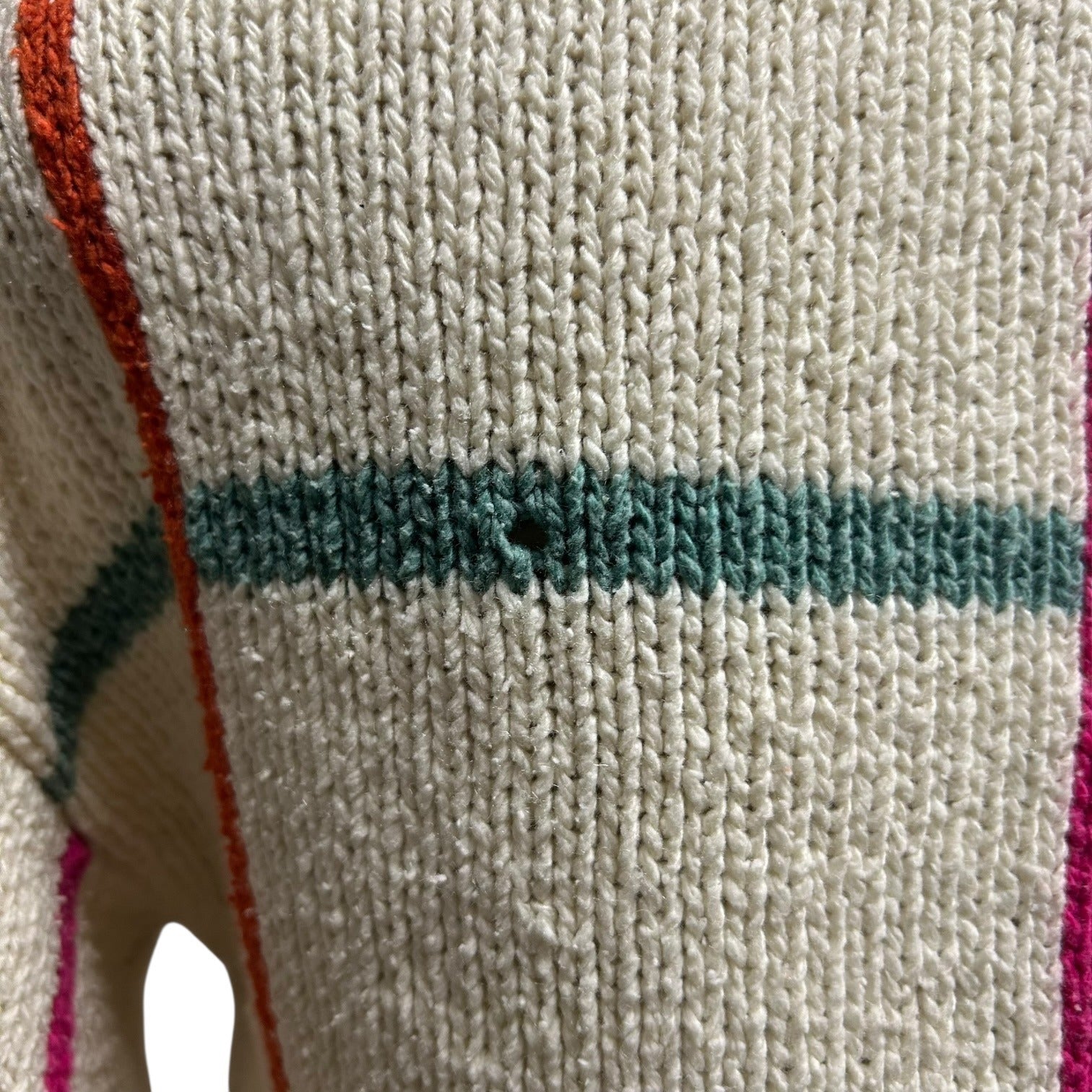 TG-11 Vintage Liz Claiborne Petite Multicolor Windowpane Knit Sweater