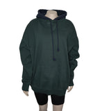 Brandy Melville Green Pullover Hooded Sweater Women's Size Small