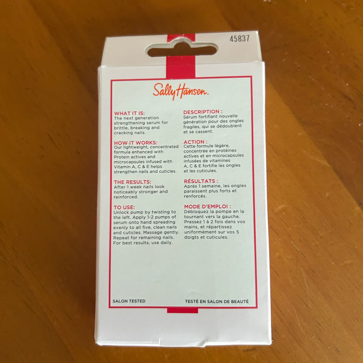 Sally Hansen Hard As Nails Vitamin Strength Serum