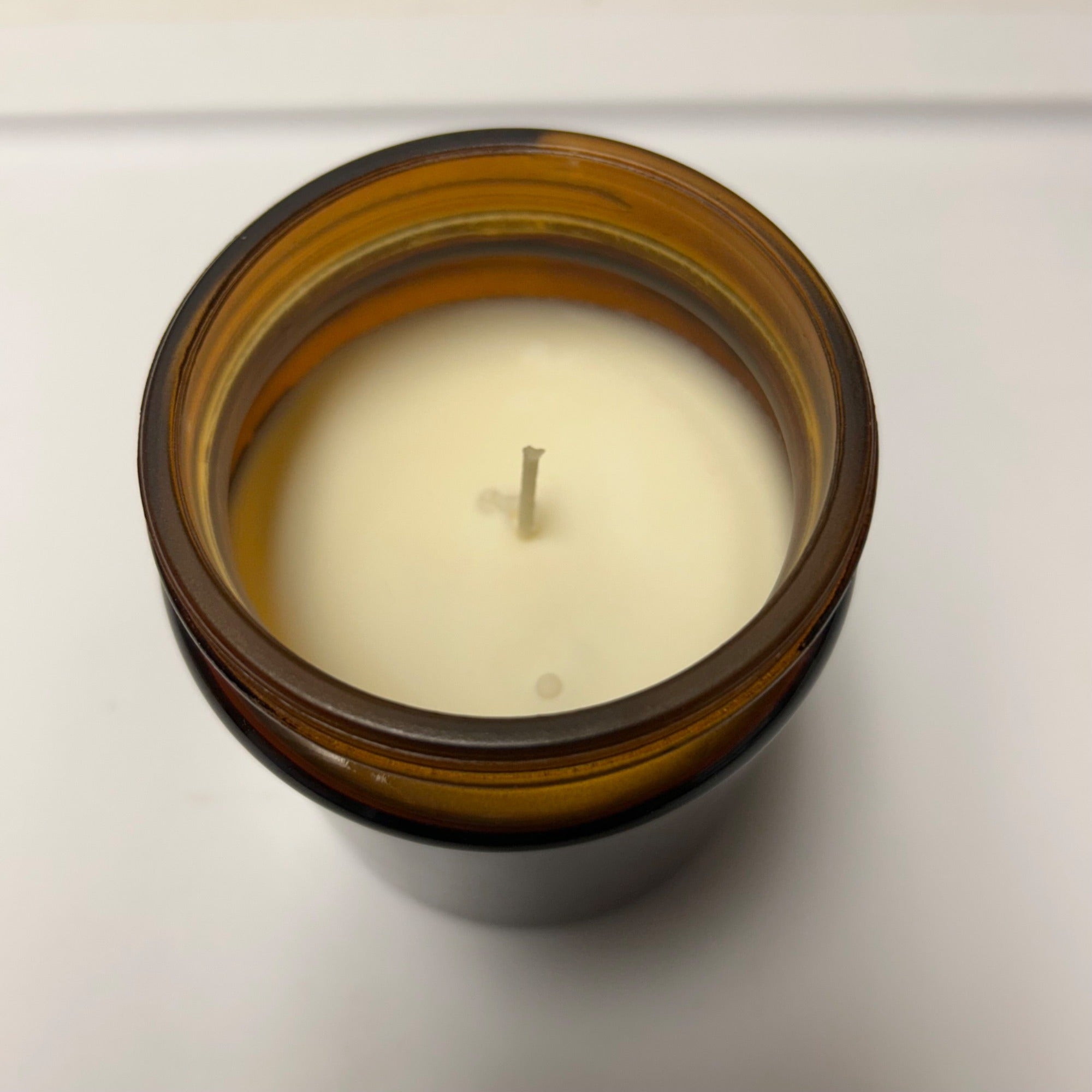 Paddywax Crushed Cinnamon & Amber Soy Wax Candle 8 Oz Decorative Amber Jar