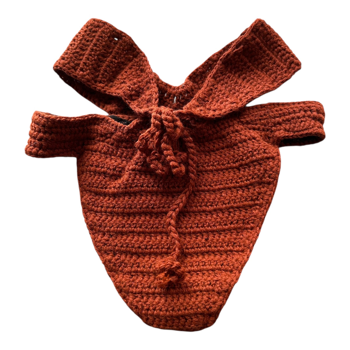 Brown Body Wrap Crochet Bikini Bottom by Nikita Naomi