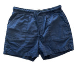 Rachel Roy Blue Mid-Rise Utility Shorts Women's Size Medium