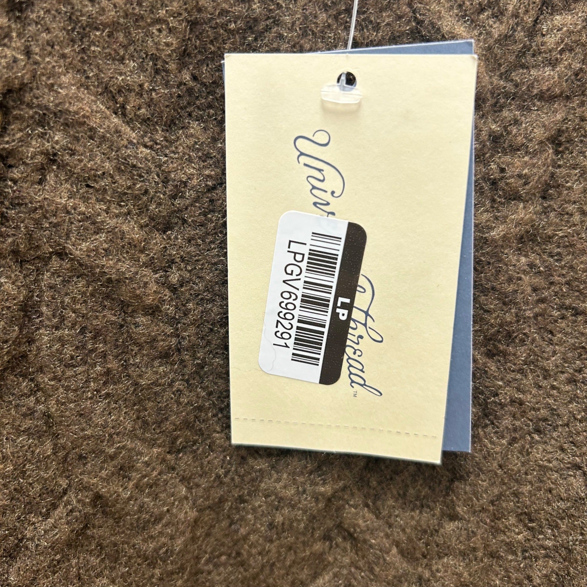 K-178 Universal Thread Women's Small Cozy Cable Crewneck Pullover Sweater - Brown