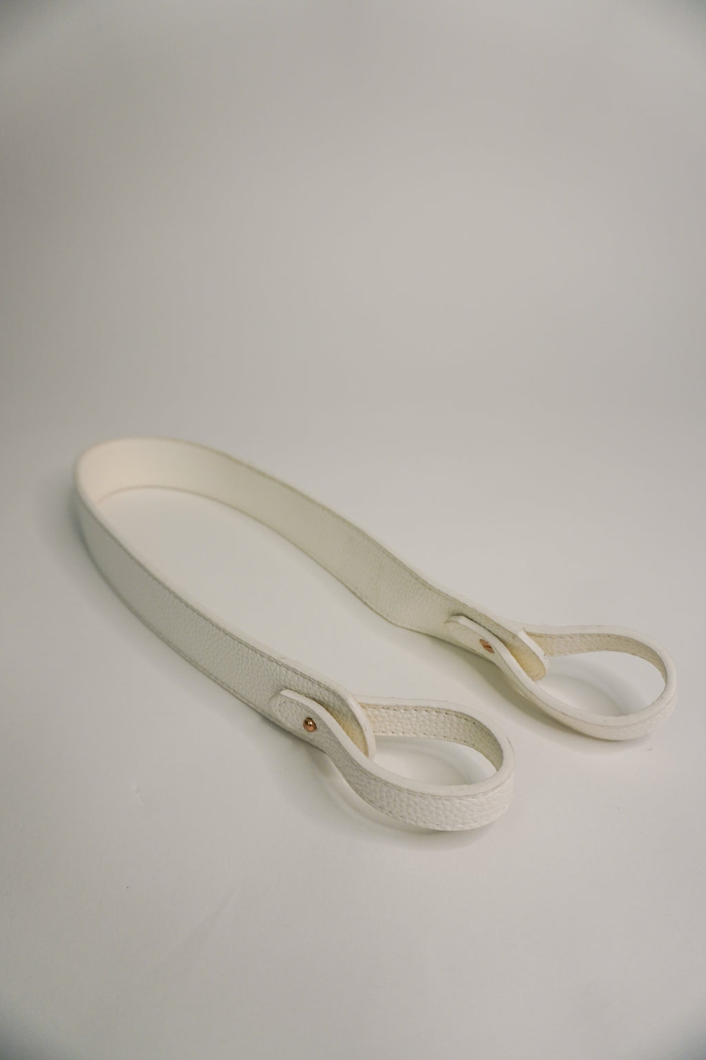 Off-white Vegan Leather Strap
