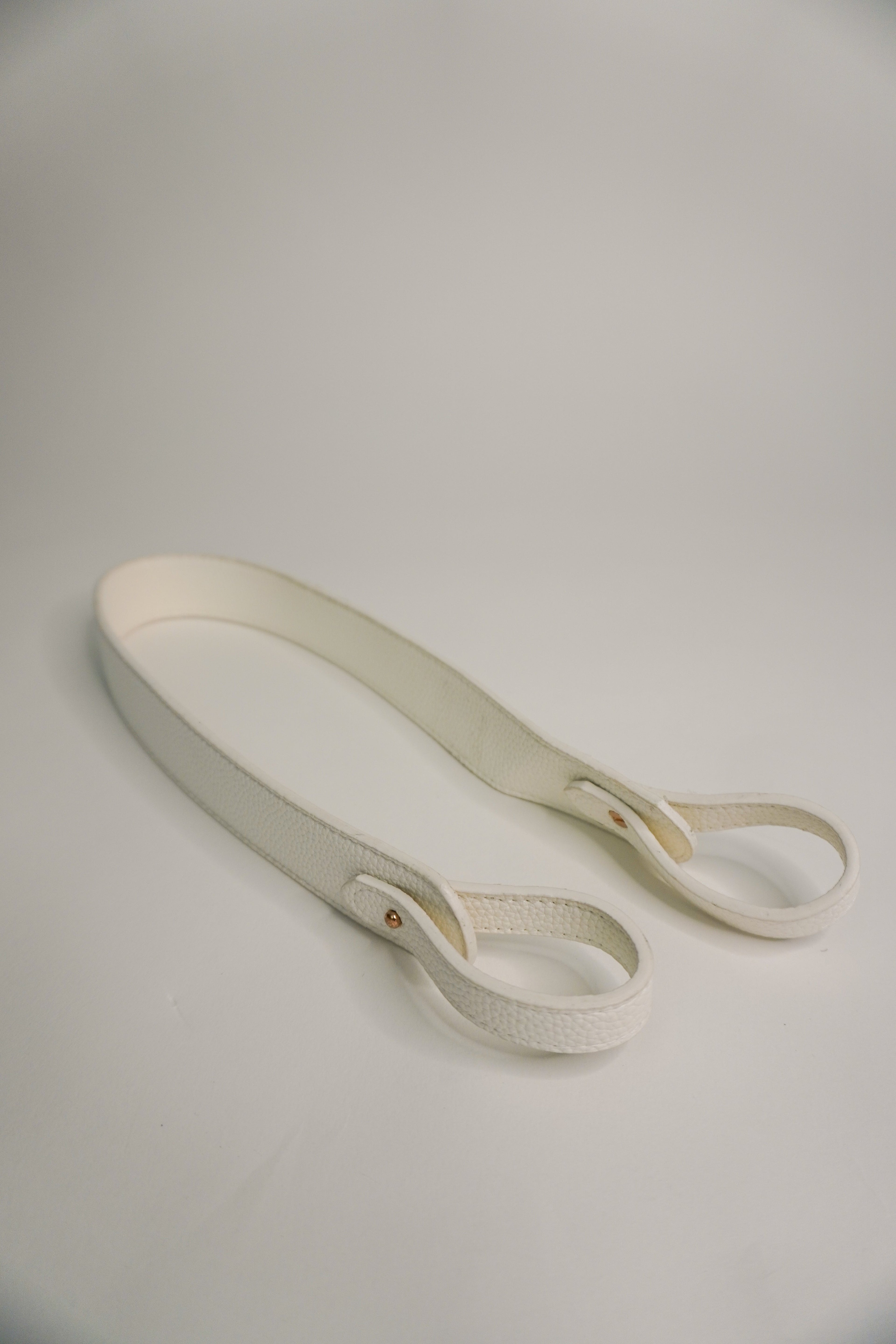 Off-white Vegan Leather Strap