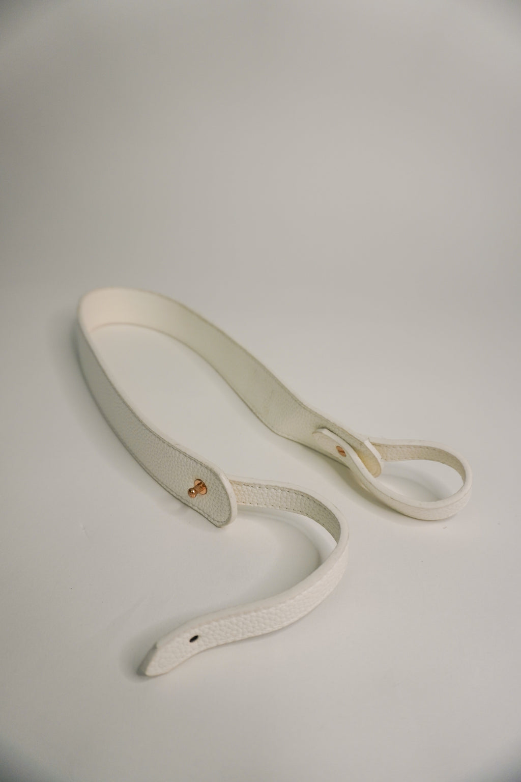 Off-white Vegan Leather Strap