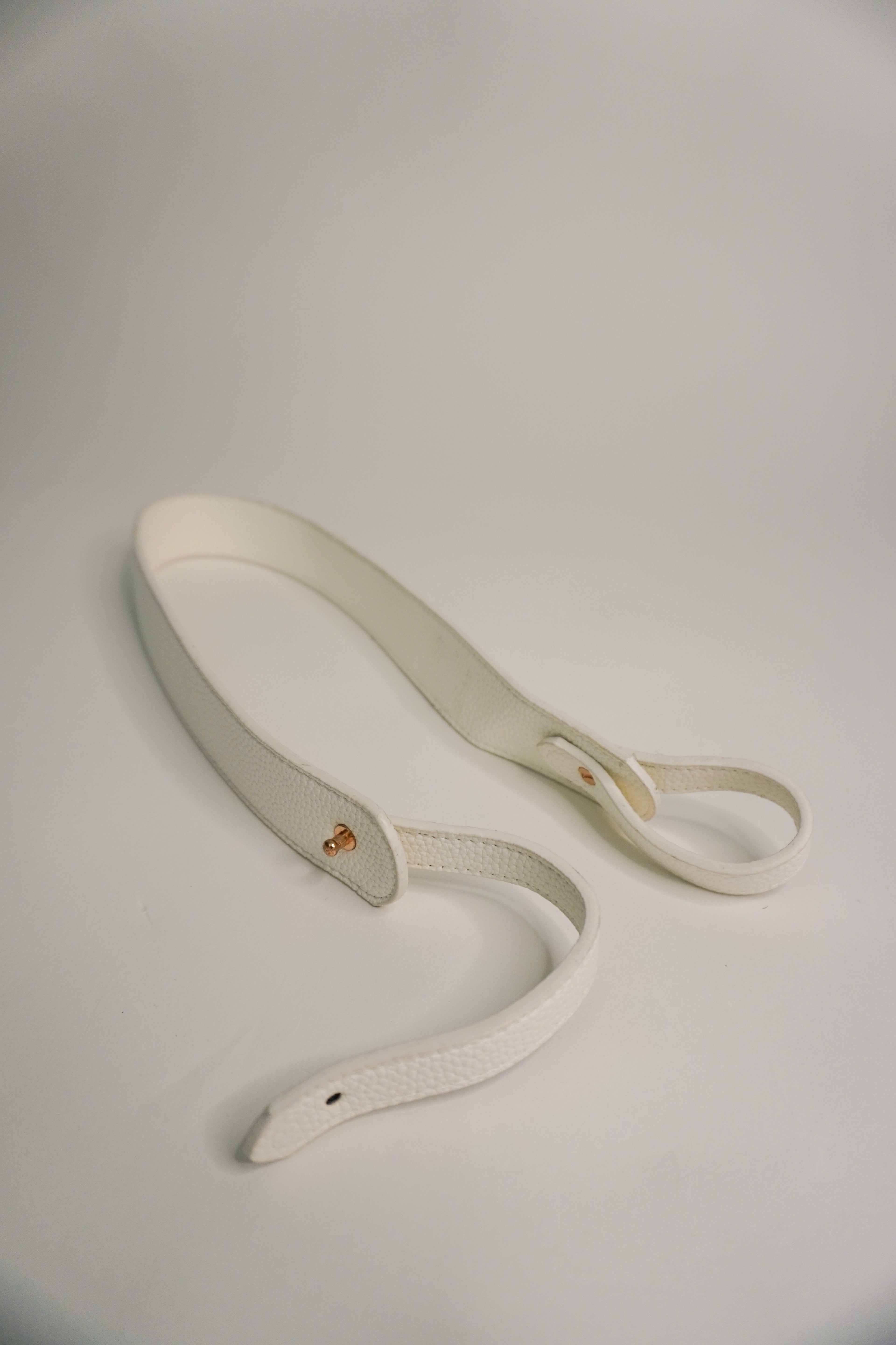 Off-white Vegan Leather Strap