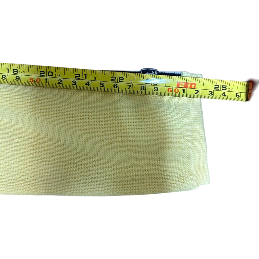 TG-38 Abercrombie & Fitch Kids Size M Yellow Knit V-neck Sweater, NWT