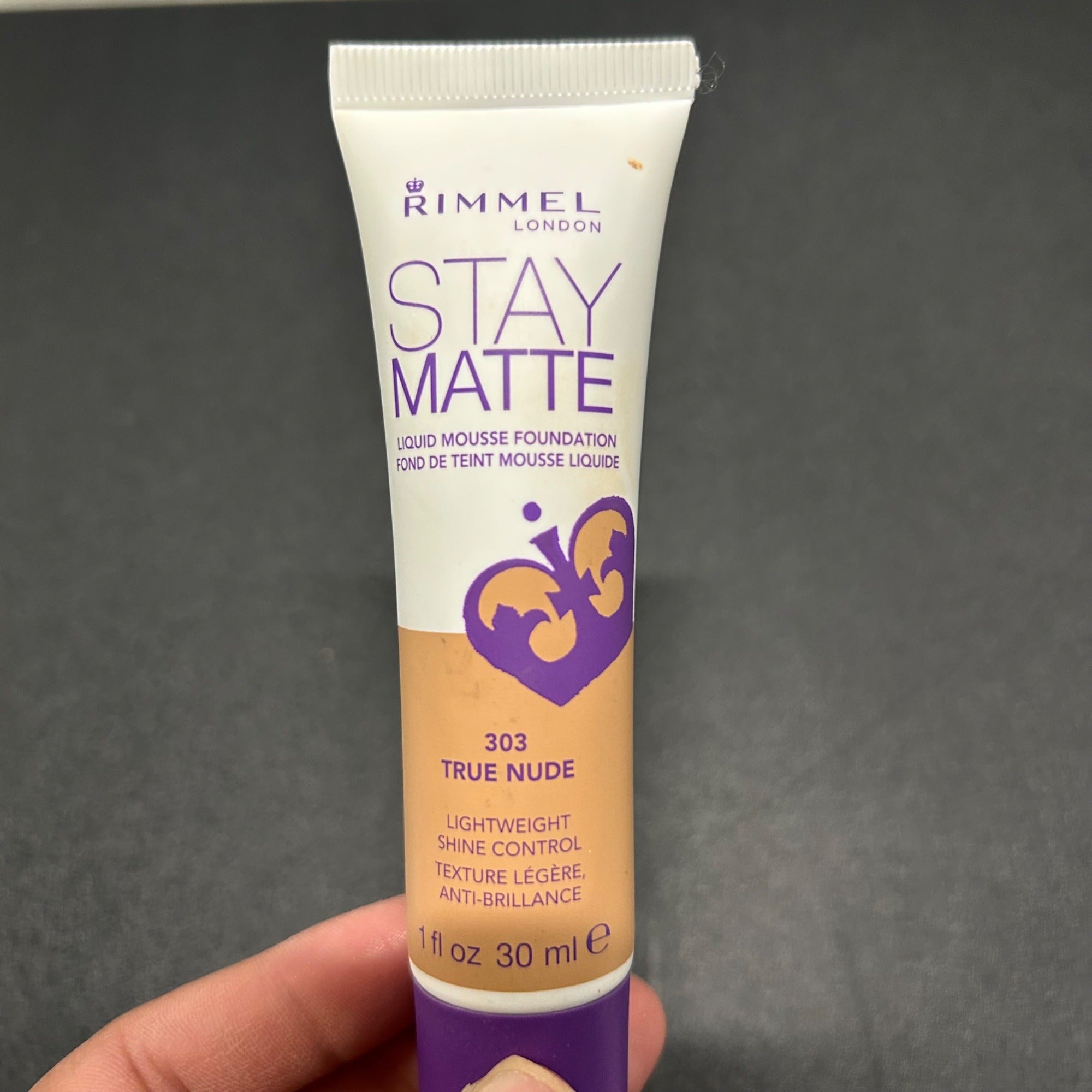 Rimmel Stay 2 PK Matte Liquid Mousse Foundation 303 True Nude 1 Fl Oz