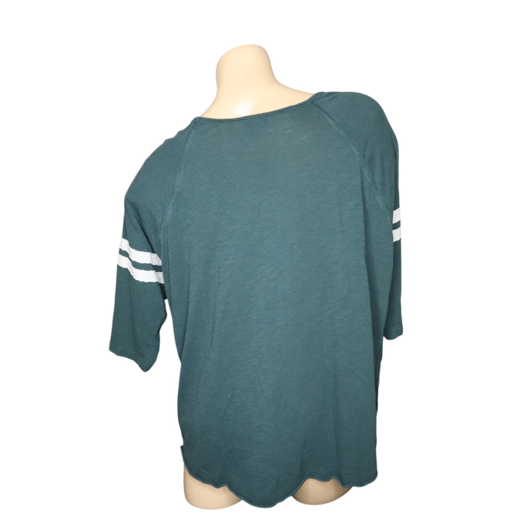 Cant Adult Today Graphic Tee By Torrid Size 3 Green With White Text