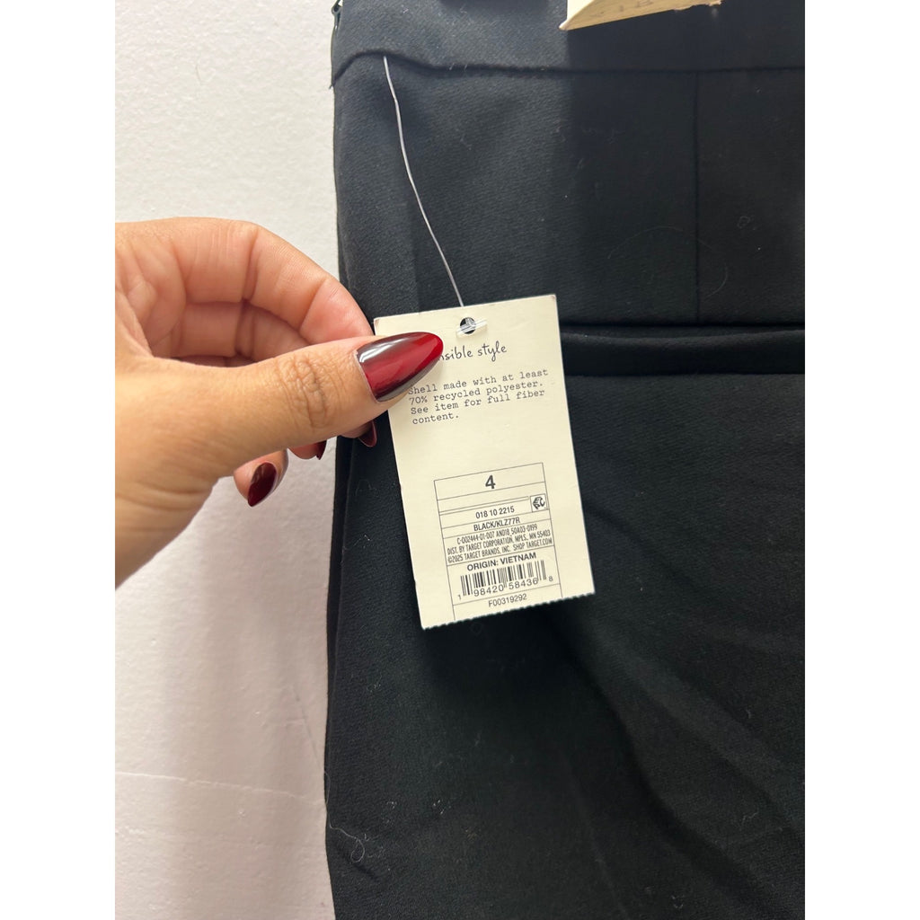 K-222 A New Day High-Rise Stretch Skinny Pants Black Size 4R