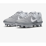 Nike Men’s Size 9.5 Alpha Huarache Varsity Low Cleats in Gray