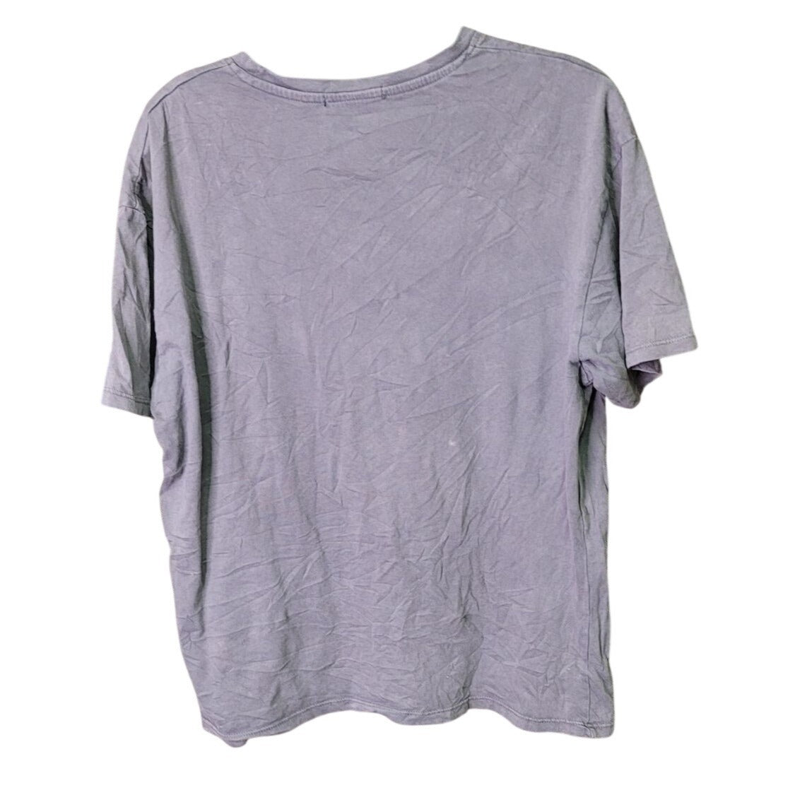 CG-12 Charlotte Russe Ride Free Graphic Tee Gray Cotton Crewneck Short Sleeve Size S