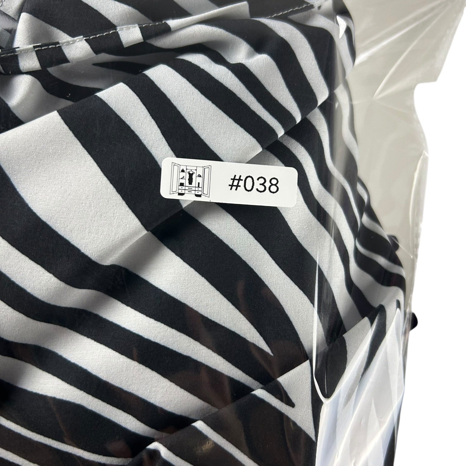Fashion Nova Zebra Print Maxi Dress Wrap Style Adjustable Straps Flowy Hem Size XS