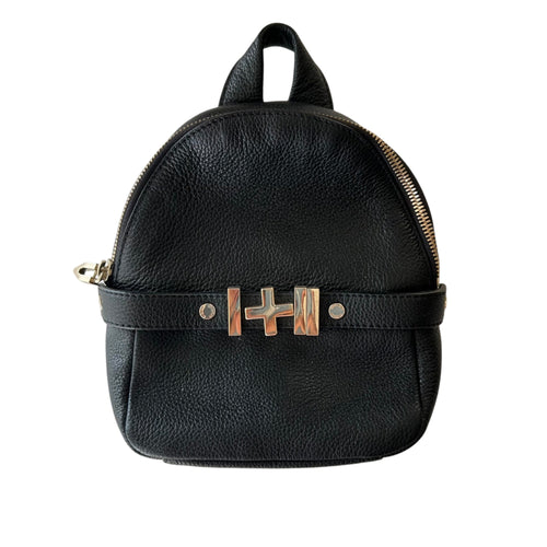 Dylan Kain - Women's Black Leather bags - The Lula Backpack