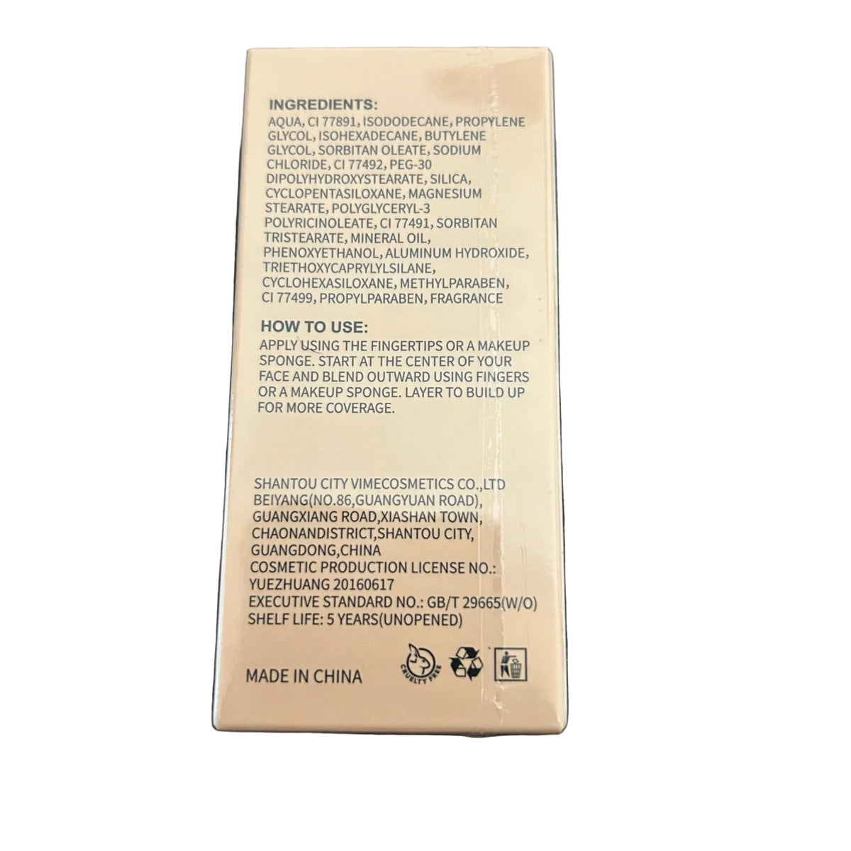 Keep On Matte Longlasting Waterproof Flawless Matte Liquid Foundation She Loves