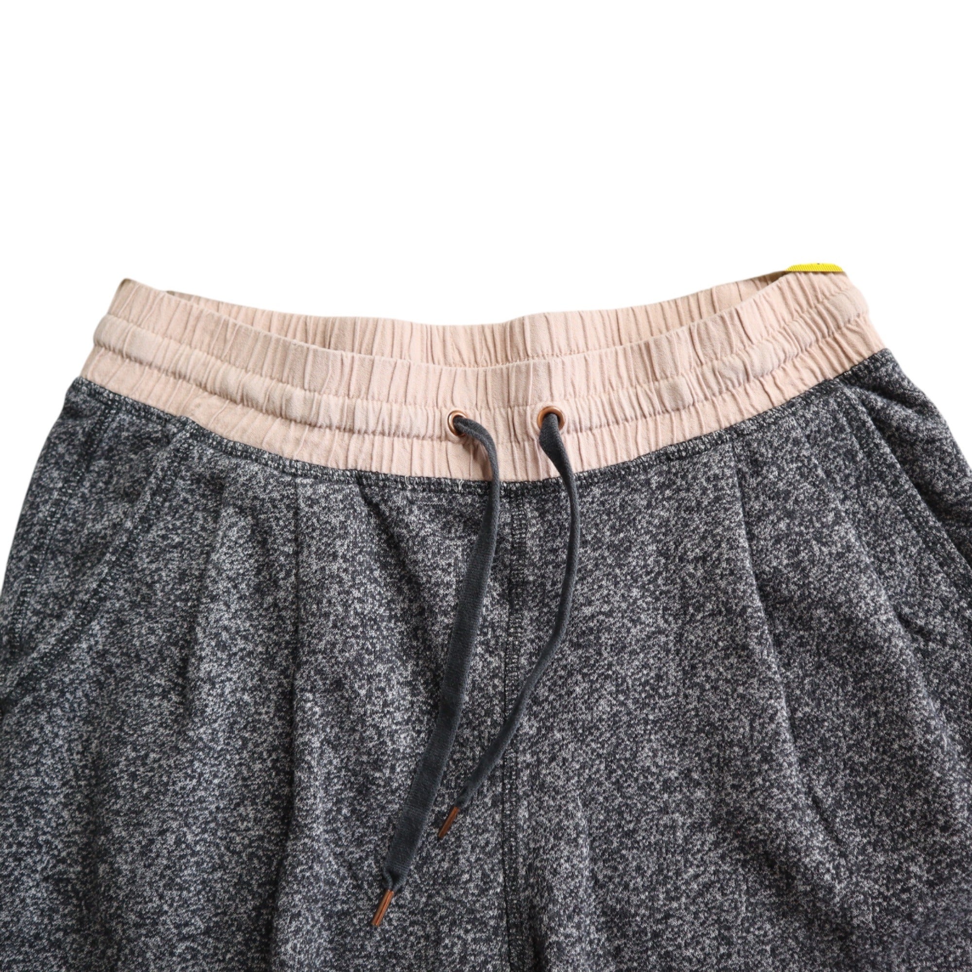 H&M Gray Relaxed Fit Shorts with Drawstring Women's Size Small