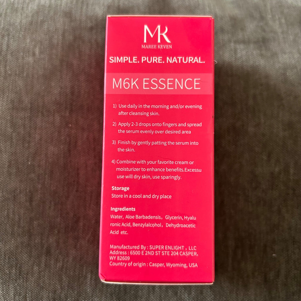 Maree Keven “Essence” With Hyaluronic Acid 30ml Hydrating Serum For Smooth & Radiant Skin