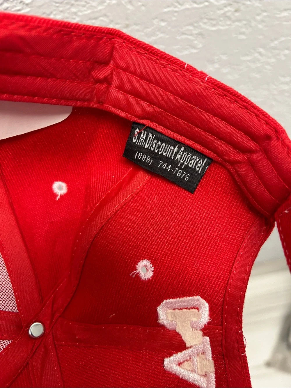 Imperial Beach Red Baseball Cap