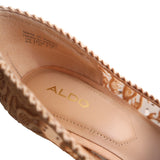 Aldo Arelisen Bone Textile Lace, Tan Stiletto Heels, Women's Size 6.5