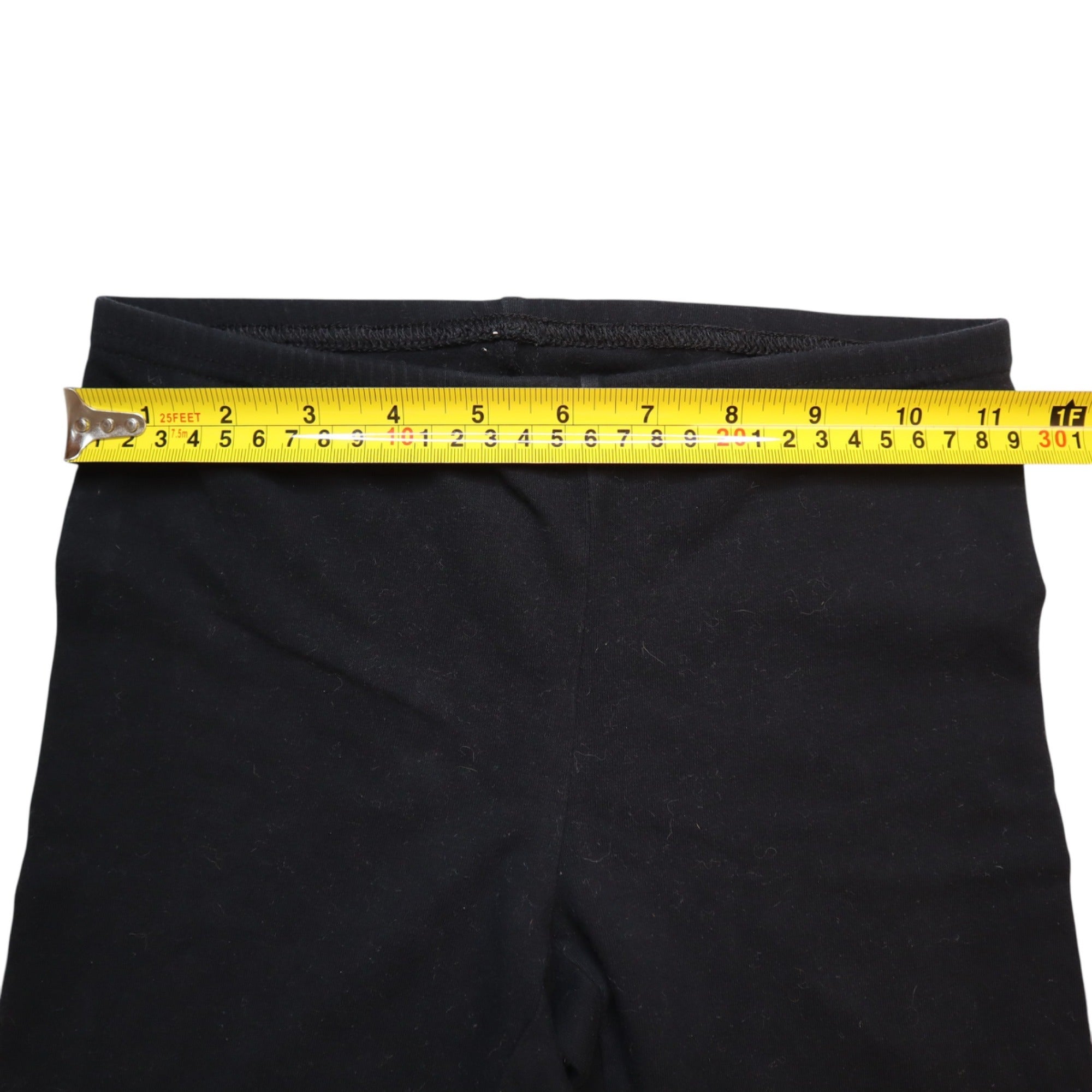 Old Navy Girls Black Leggings Size Large (10-12) Cotton/Spandex Blend